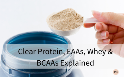 Clear Protein, EAAs, Whey, and BCAAs – What’s the Difference?